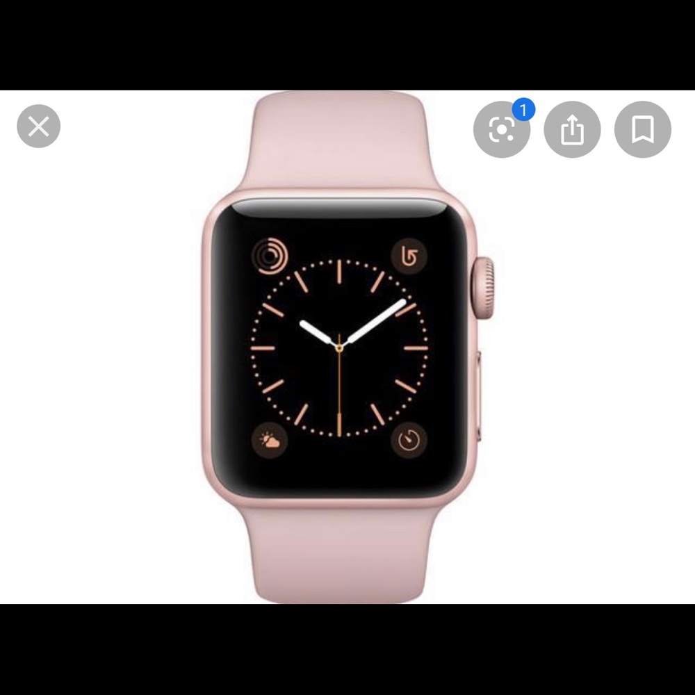 apple watch series 2 rose gold